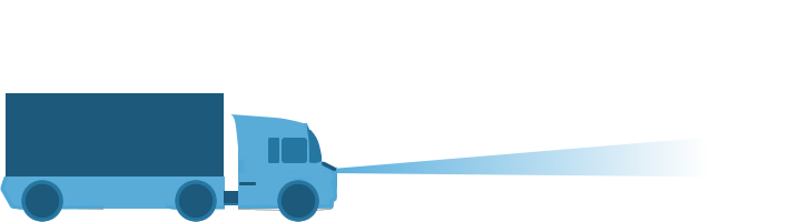 blue lorry